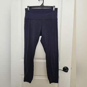 Lululemon High Rise Leggings Women’s Size 10 Navy Blue Yoga Pants